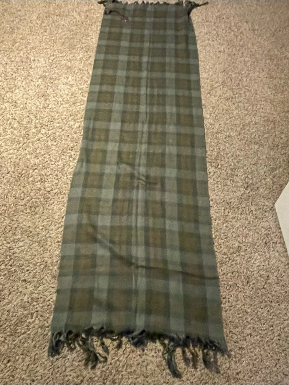 Torrid Outlander plaid scarf fringe wrap tartan